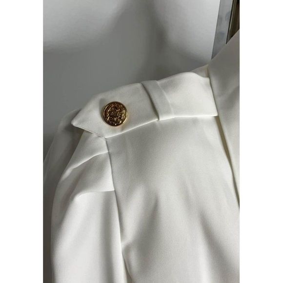 𝅺SZ 14 Liz Petites air hostess style dress up role play outfit blue white - Picture 4 of 9